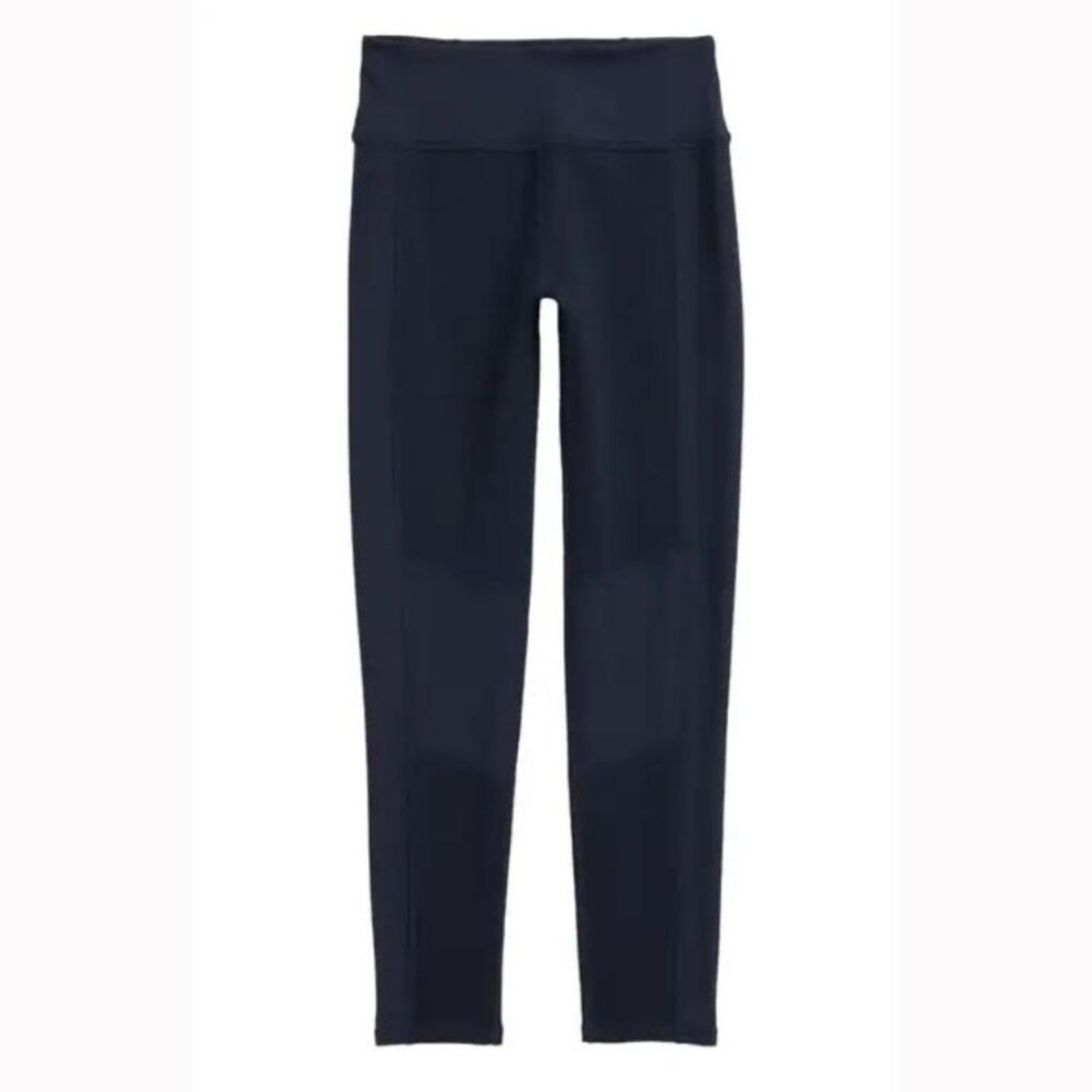 Zella Girl (Nordstrom Blue) Navy Blue Live-In High Waist Rib Leggings
